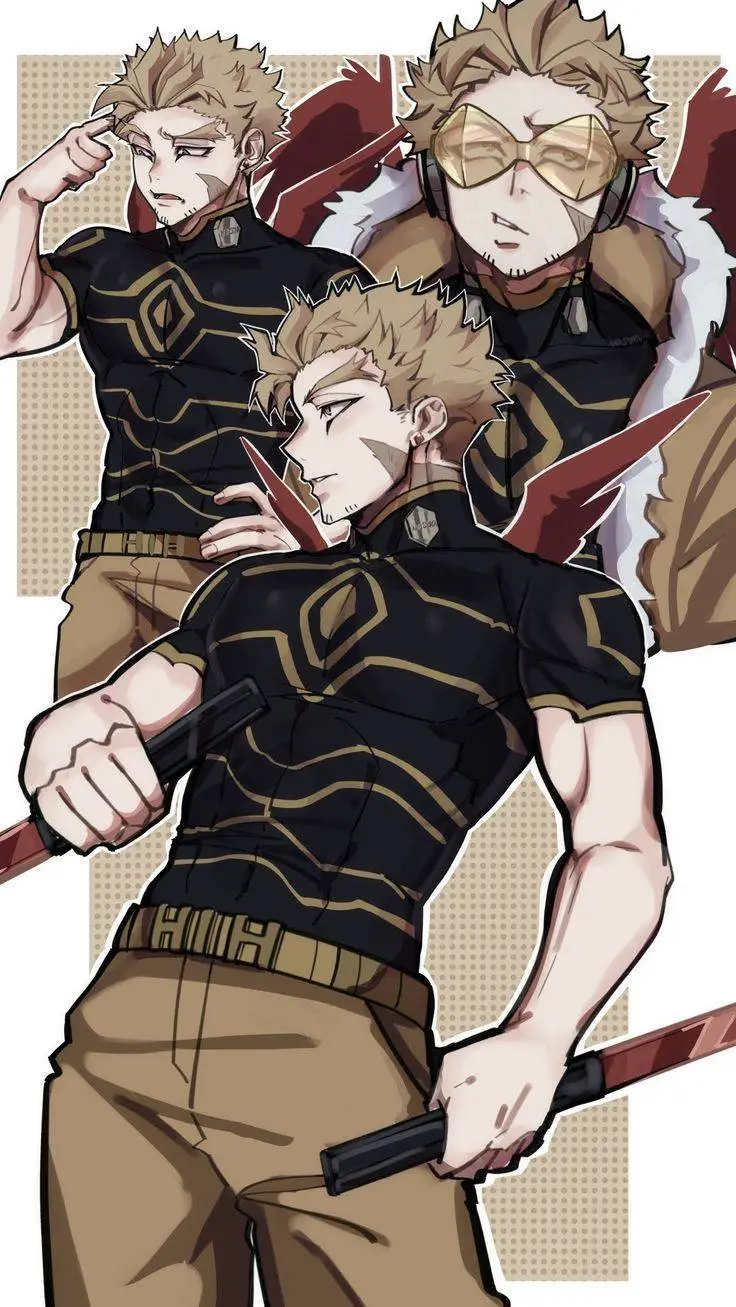 ai character: HAWKS 🐤🐣🪽🫦 background