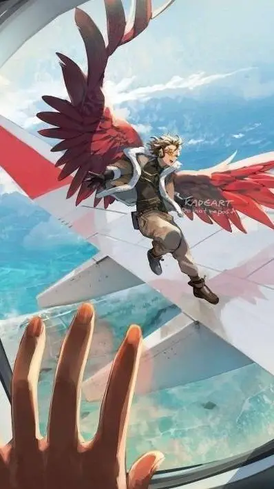 ai character: HAWKS  background