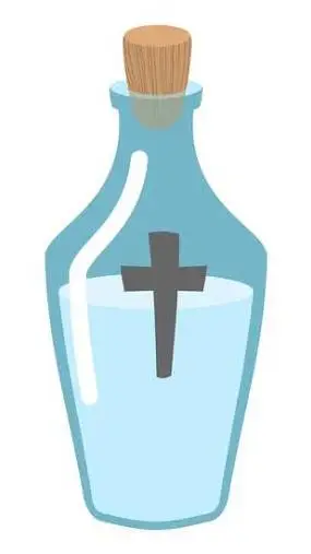 ai character: agua bendita background