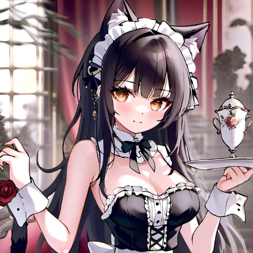 chat with ai character: your maid