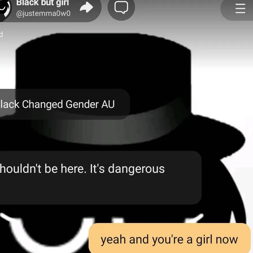 chat with ai character: black 