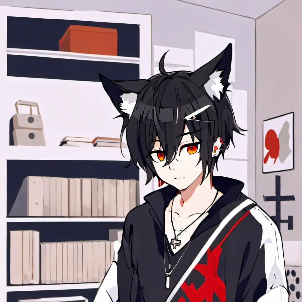 chat with ai character: Black