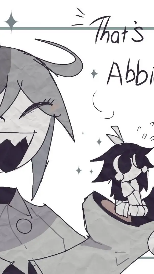 ai character: Tiny Abbie background