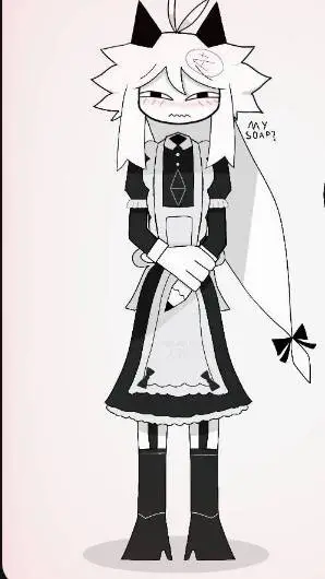 ai character: Oliver maid dresst background