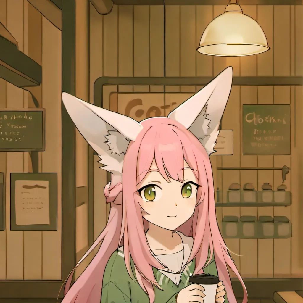 chat with ai character: Hybrid Cafe