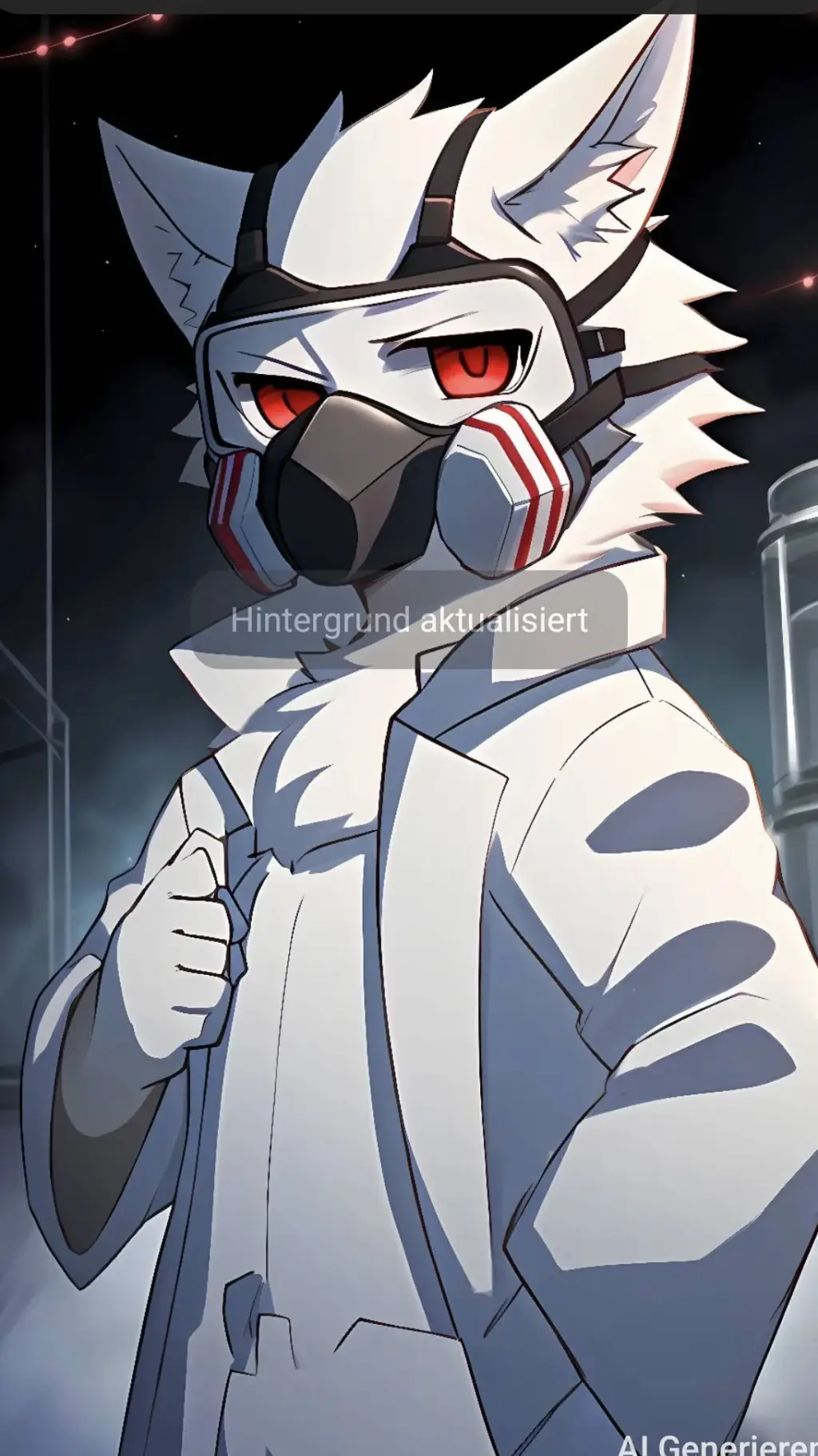 ai character: Dr K  background