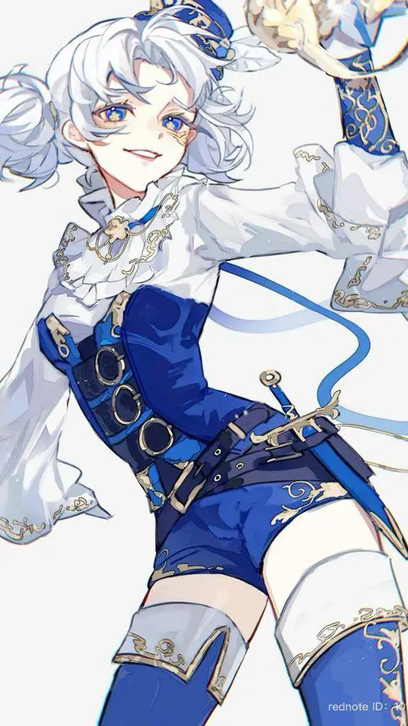 ai character: Lunaria background
