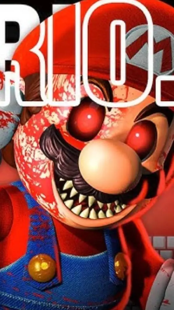 ai character: Mario. exe  background