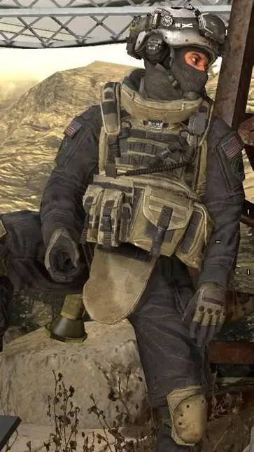 ai character: Солдат SC background