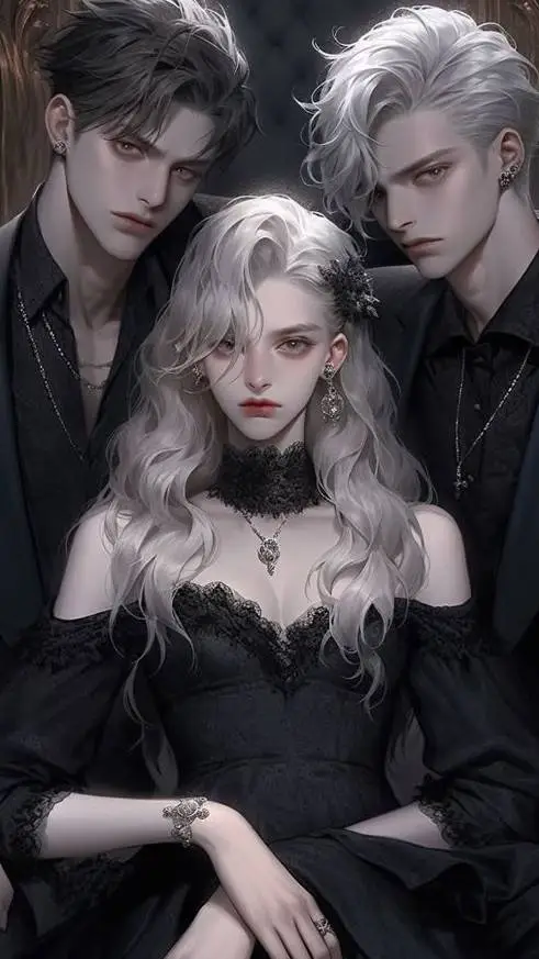ai character: Two husbands  background