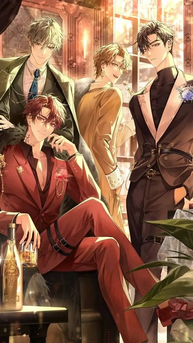 ai character: 4 Husbands😭 background