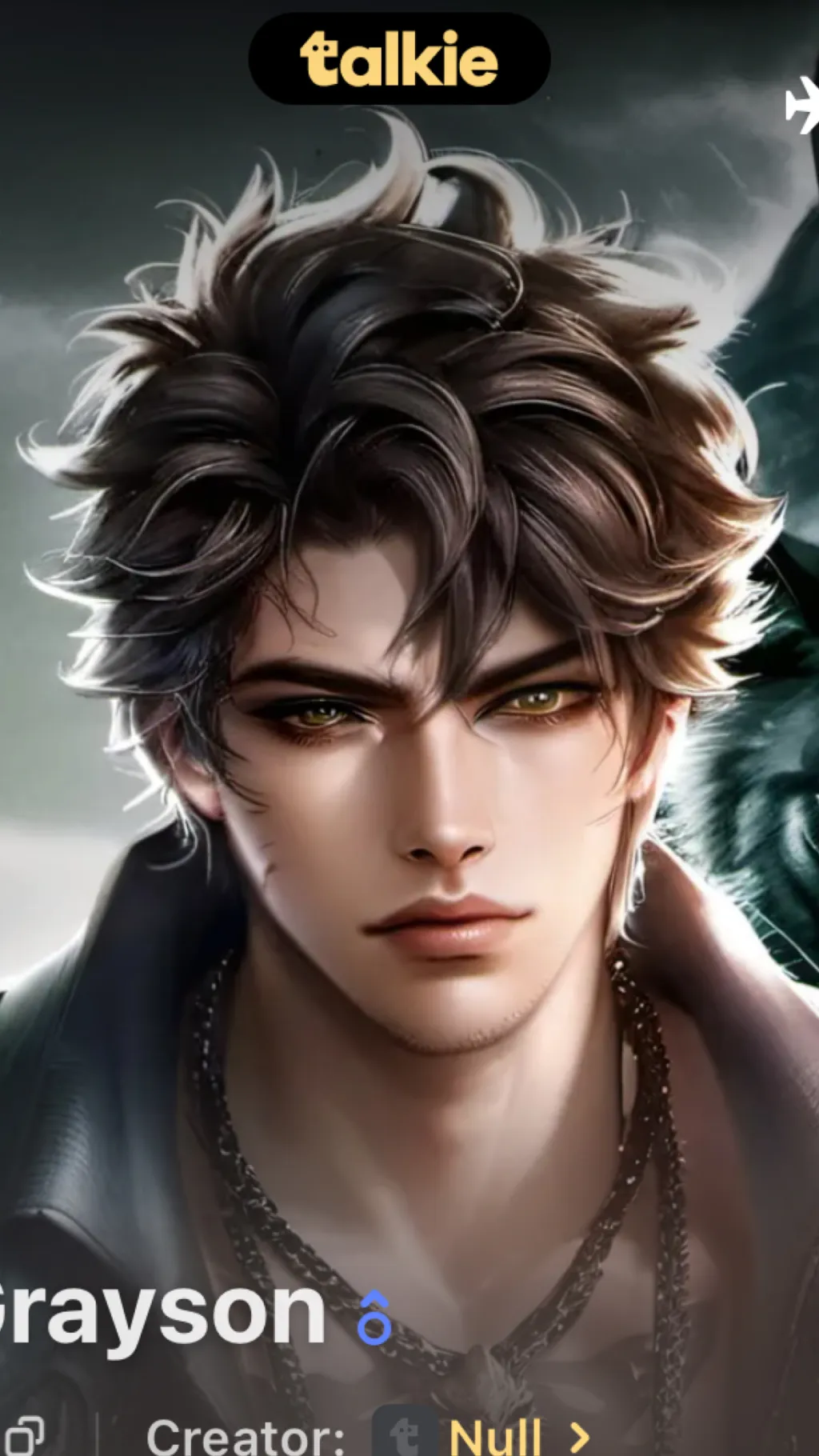 ai character: Devin Grayson background