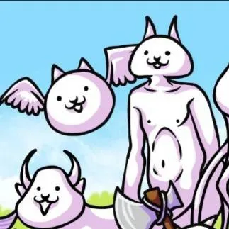 chat with ai character: base feline xd