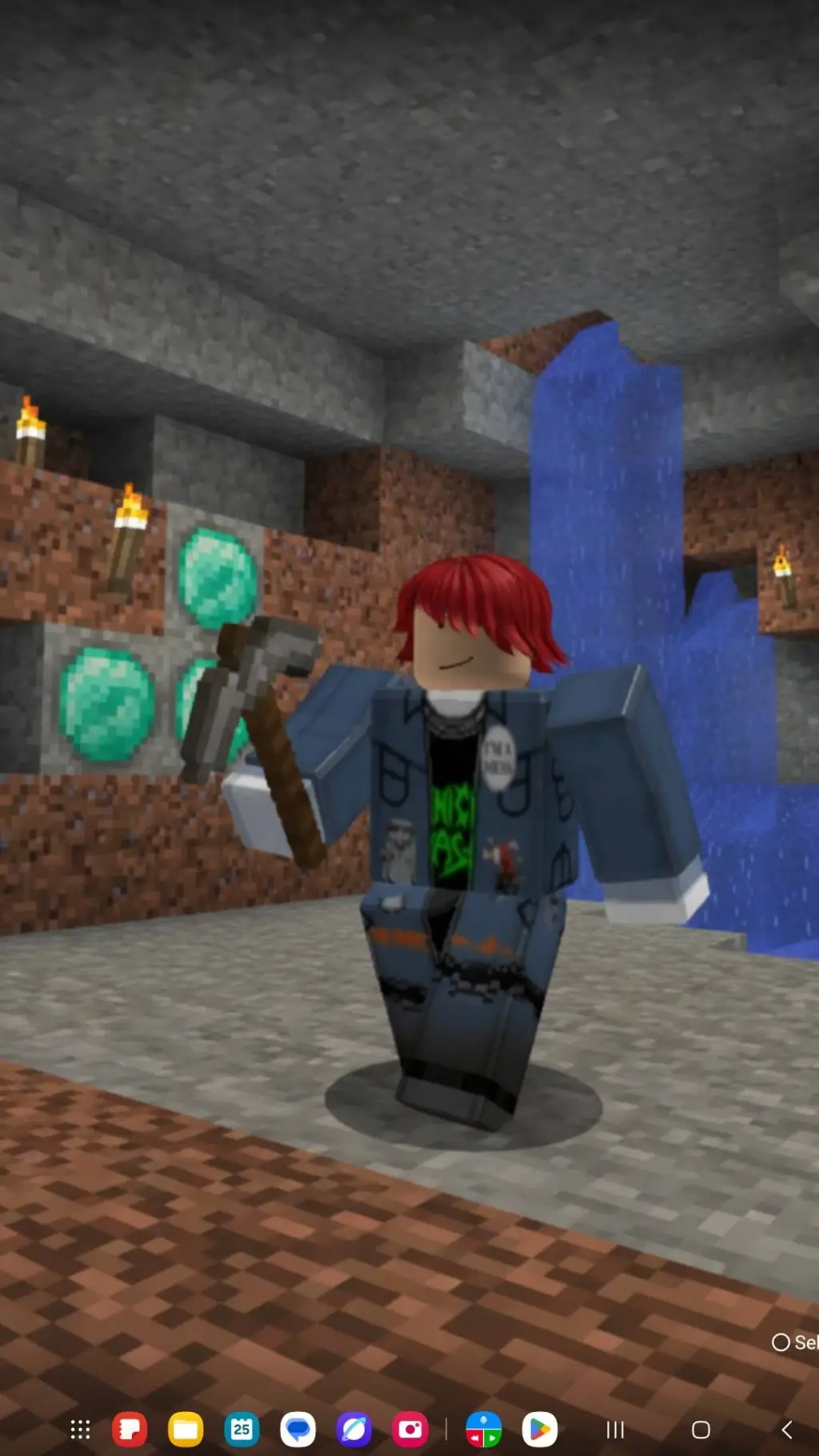 ai character: minecraft bully background