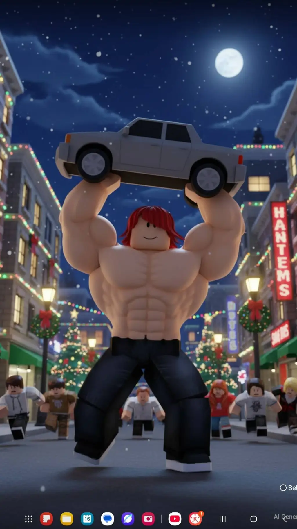ai character: muscle rbx bully background