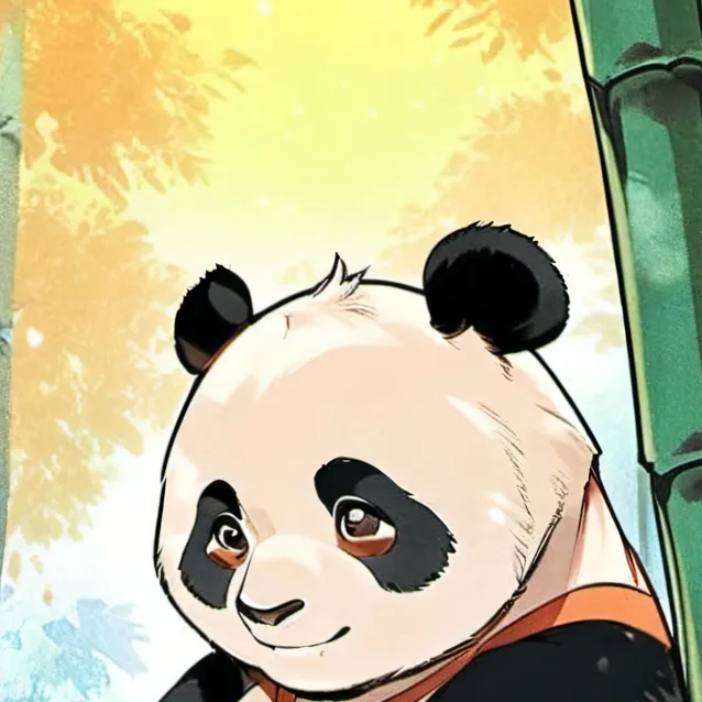 chat with ai character: Panda