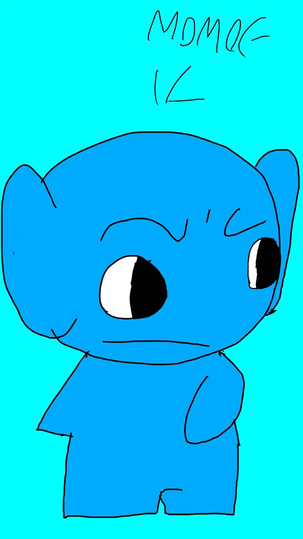 ai character: momoe background