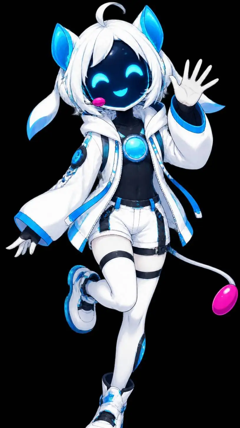 ai character: virry limpiey  background