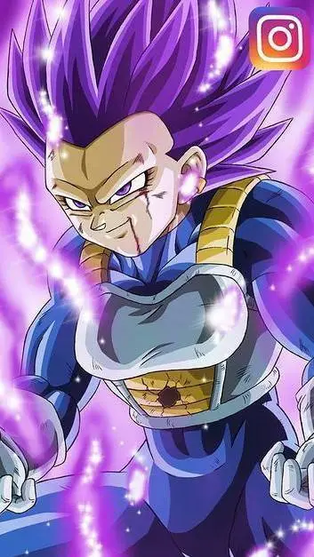 ai character: Vegeta mujer  background