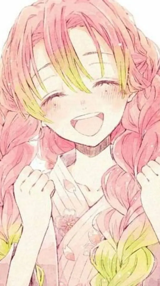 ai character: .Mitsuri~Kanroji. background