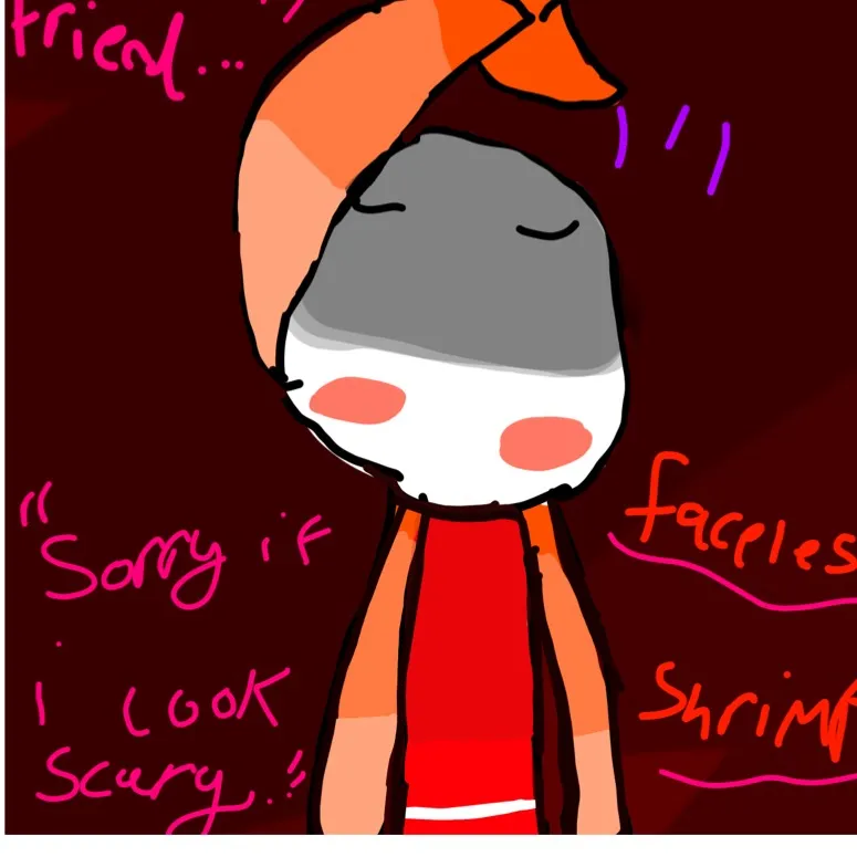 chat with ai character: Faceless Shrimpo..