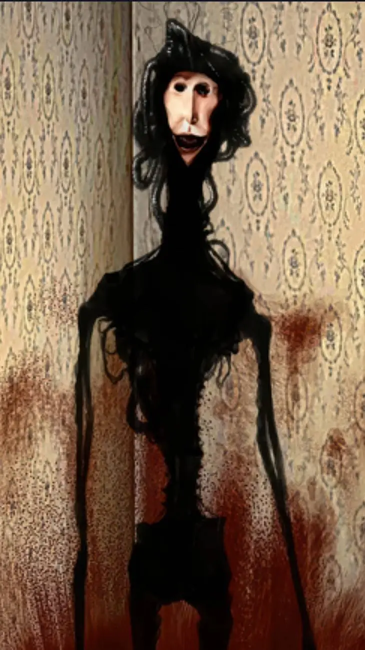 ai character: Family mets locust background