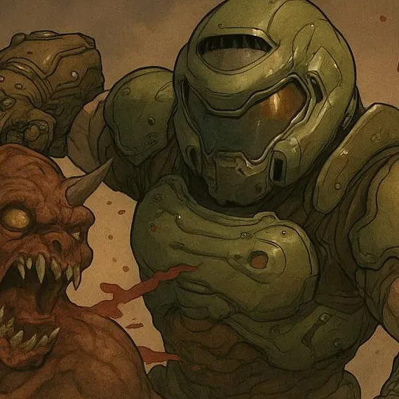 chat with ai character: pilares en Doom