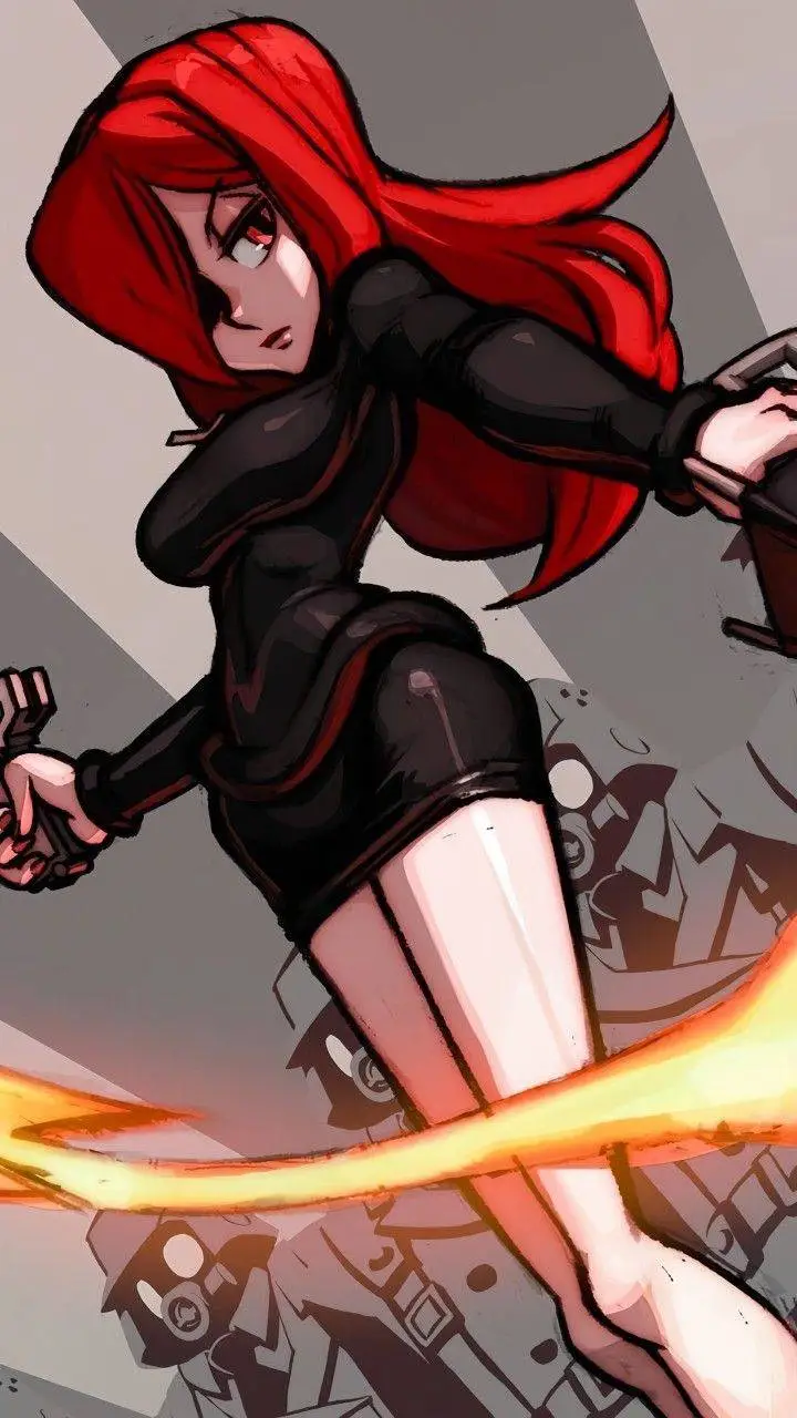 ai character: parasoul  background
