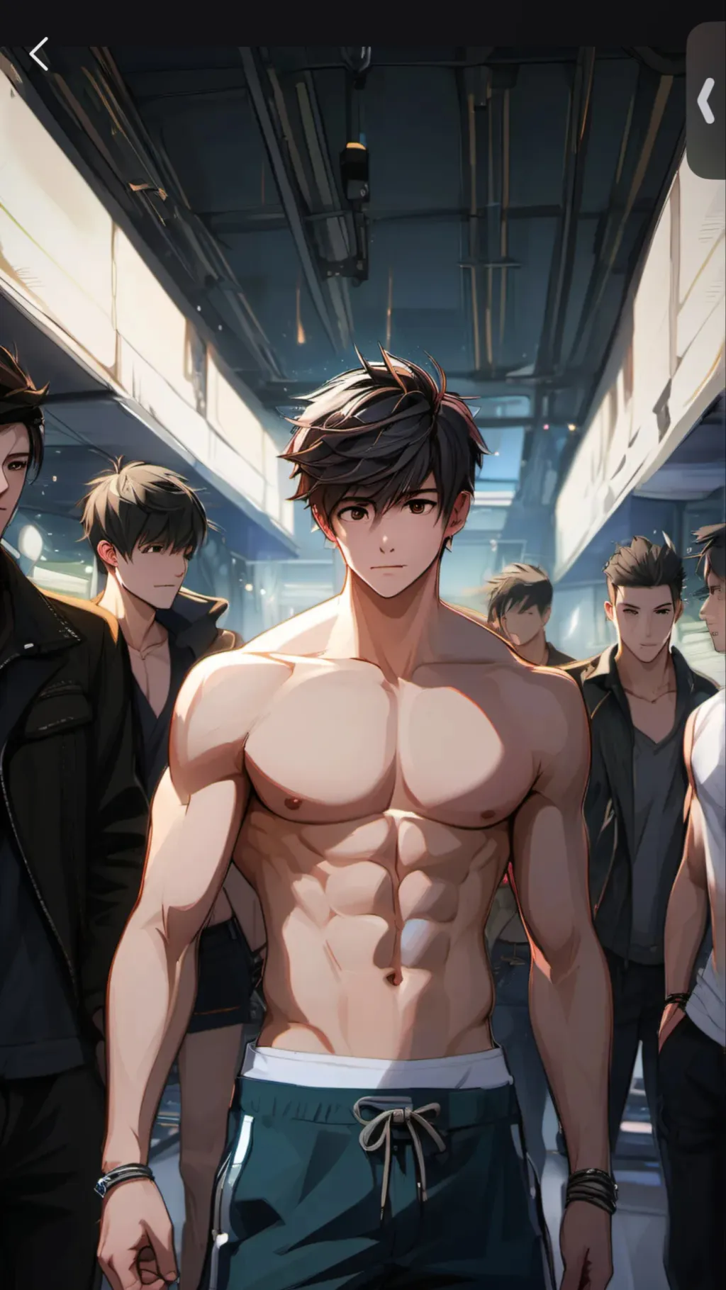 ai character: The boys gang background