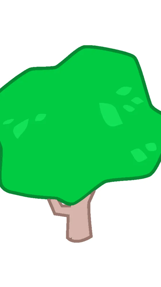 ai character: Tree Bfdi: Tpot background