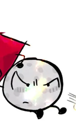 ai character: GolfBall Shicoro background