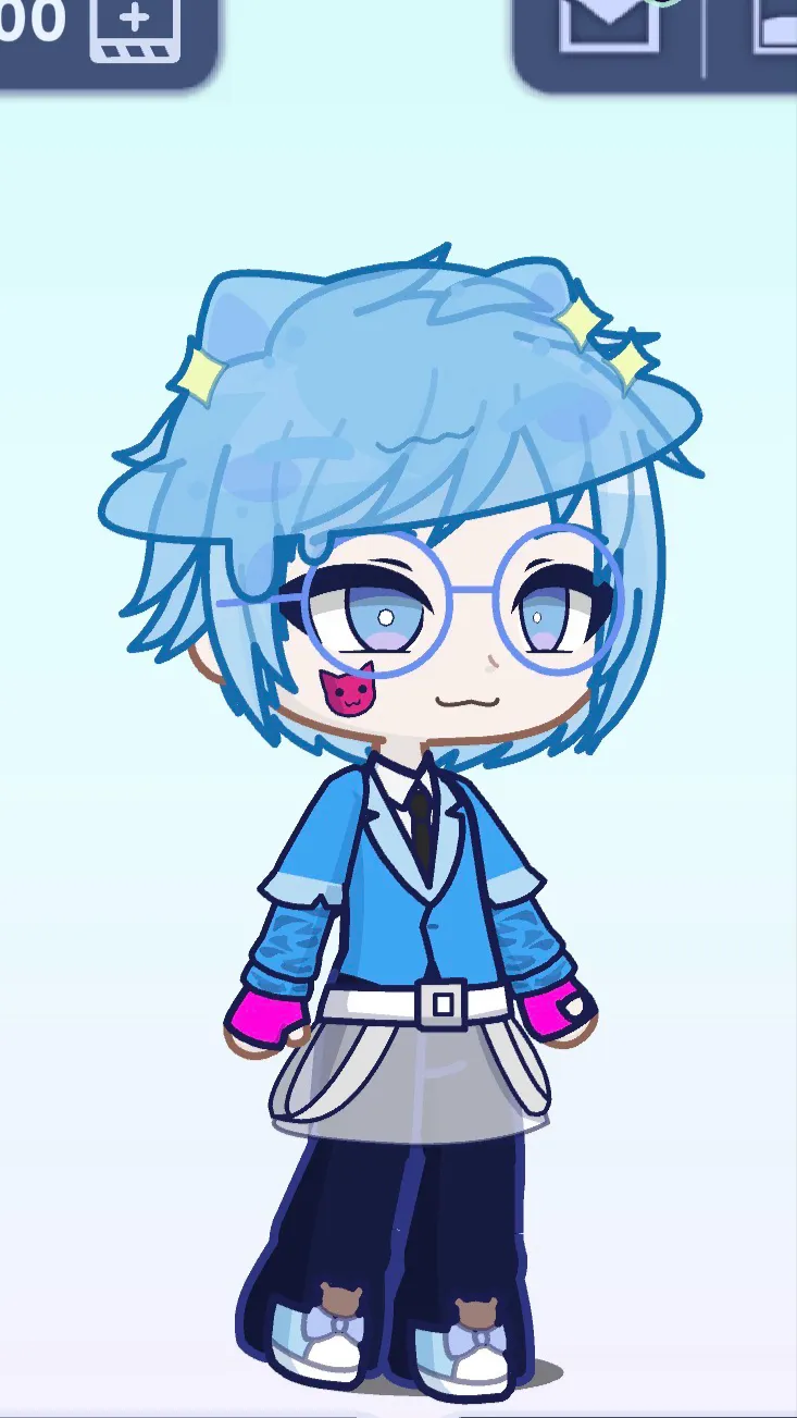 ai character: Pen background