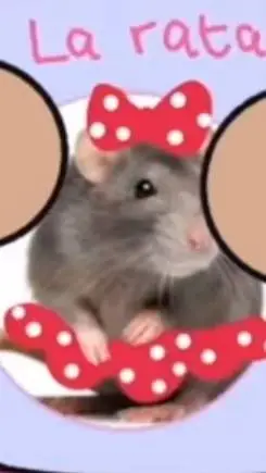 ai character: La rata :3 background
