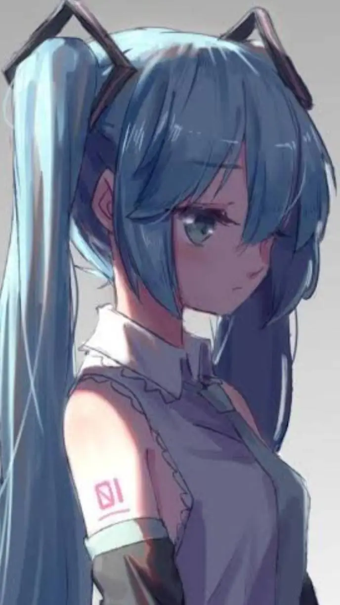 ai character: miku triste part2😭 background