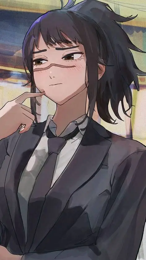 ai character: Michiko Tendo background