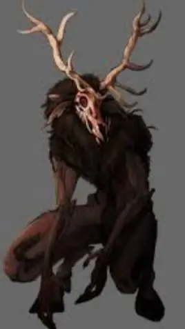 ai character: WENDIGO background