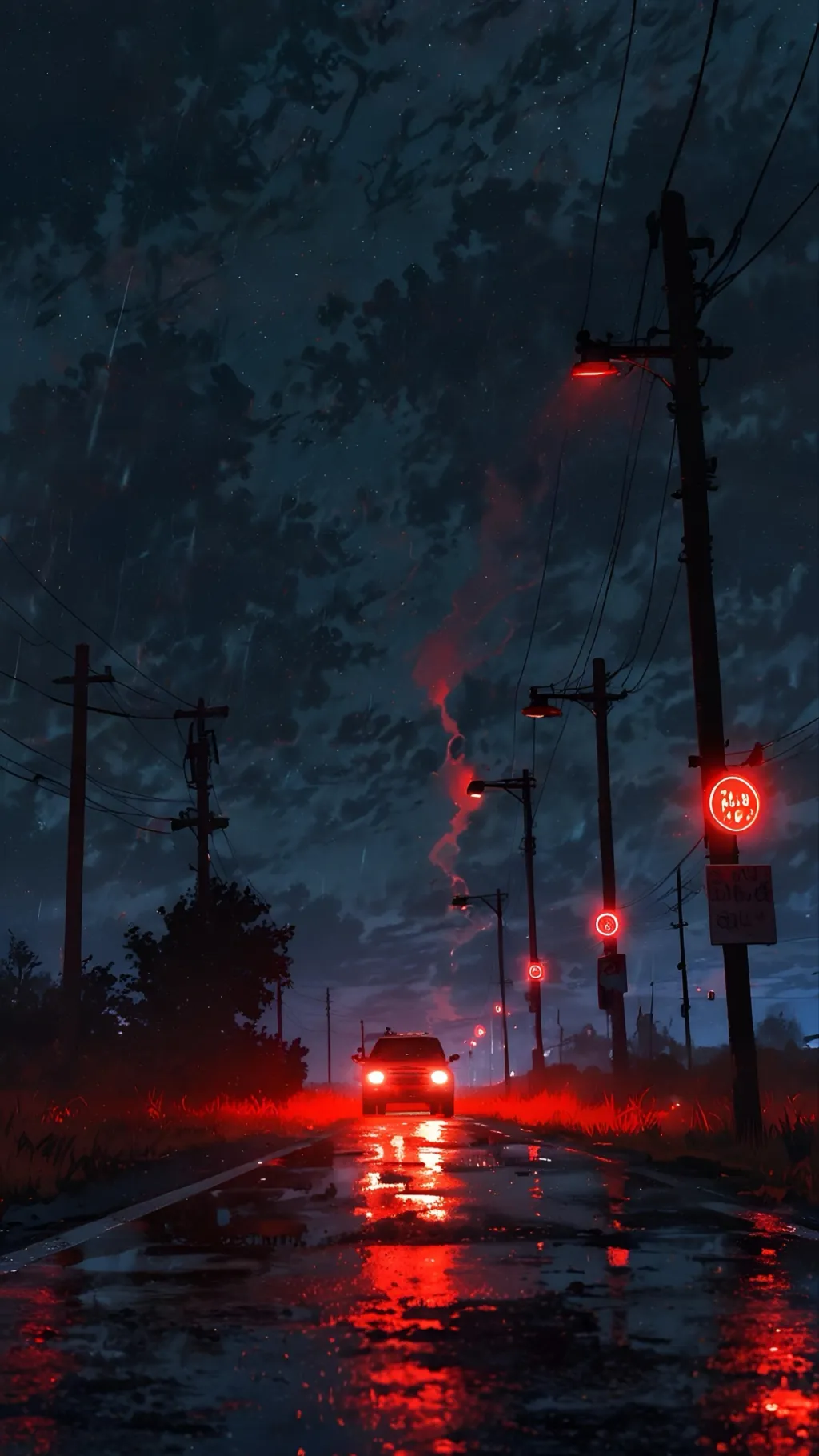 ai character: Stranger things  background