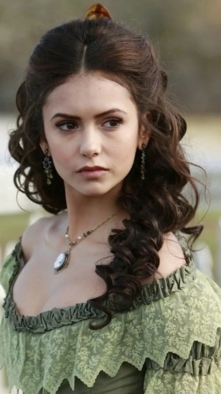 ai character: Katherine Pierce  background