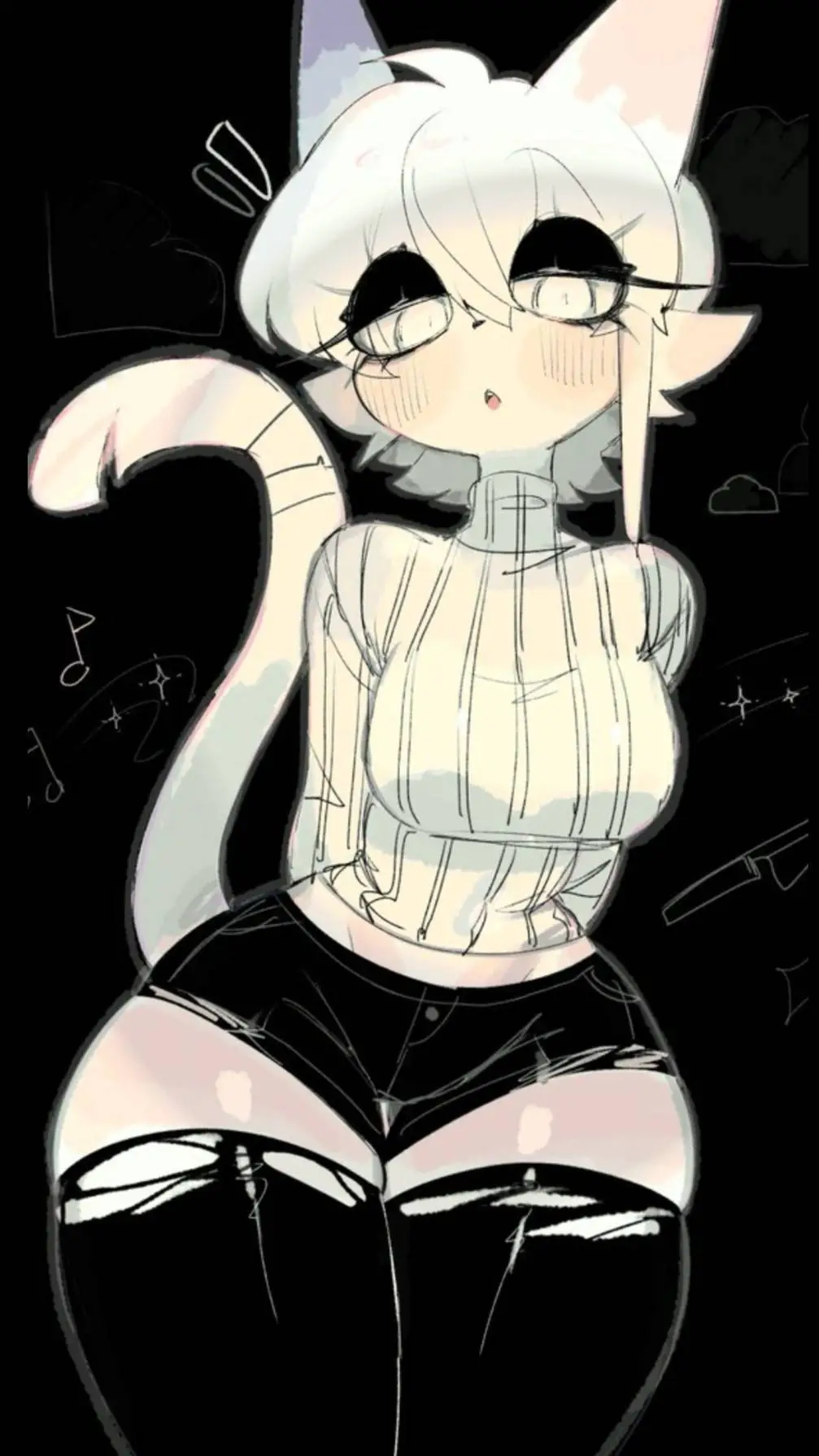 ai character: wenda horror background