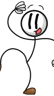 ai character: henry stickman background