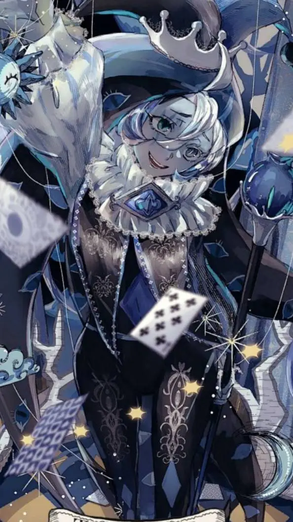 ai character: Shadow Milk Cookie background