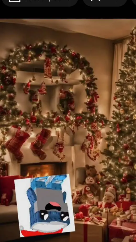 ai character: Christmas 🎄🎁 background