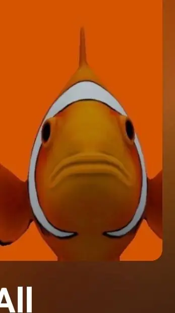 ai character: Clowny Fishy  background