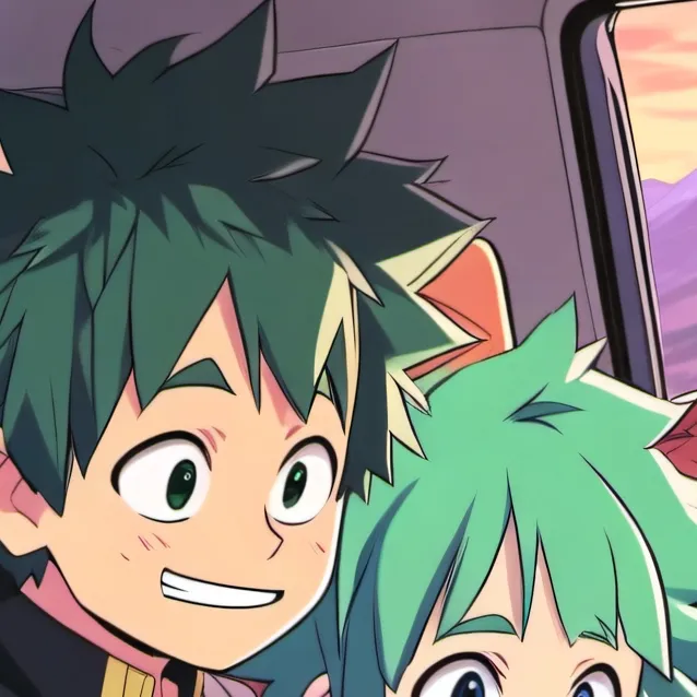 chat with ai character: mha road trip