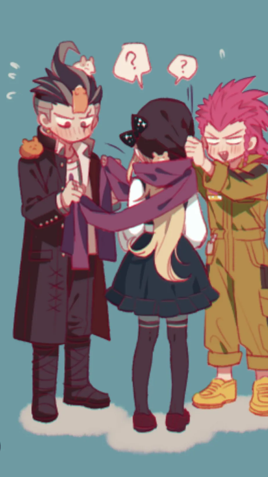 ai character: Gundham & souda background