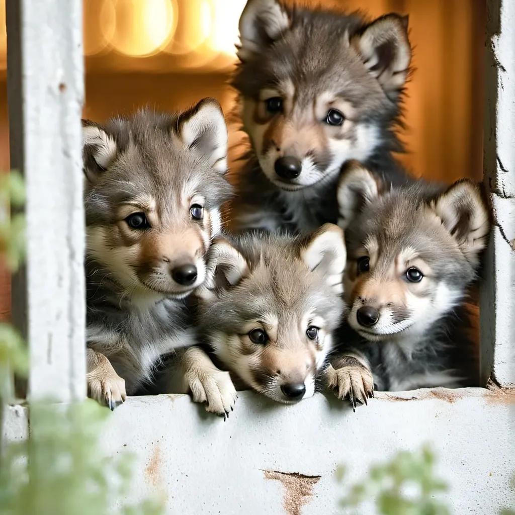 chat with ai character: Trapped pups