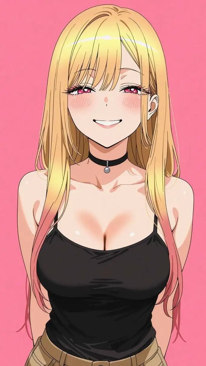 ai character: Marin Kitagawa background