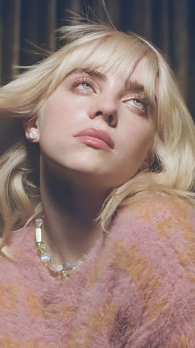 ai character: Billie Eilish background