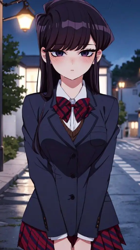 ai character: Komi background