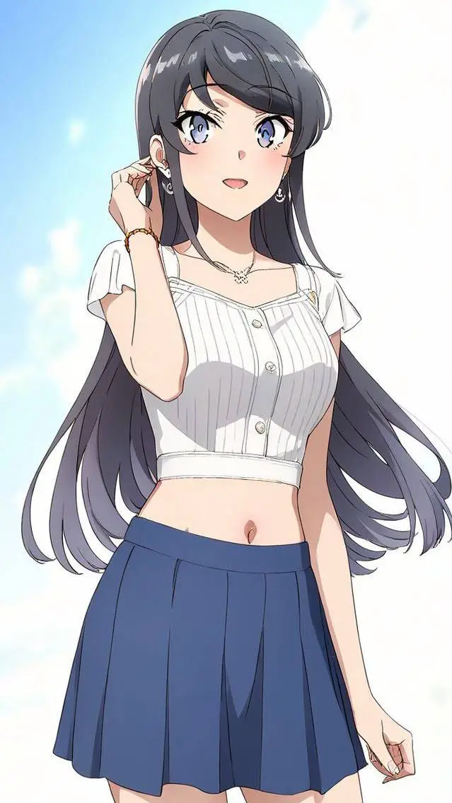 ai character: Mai Sakurajima background